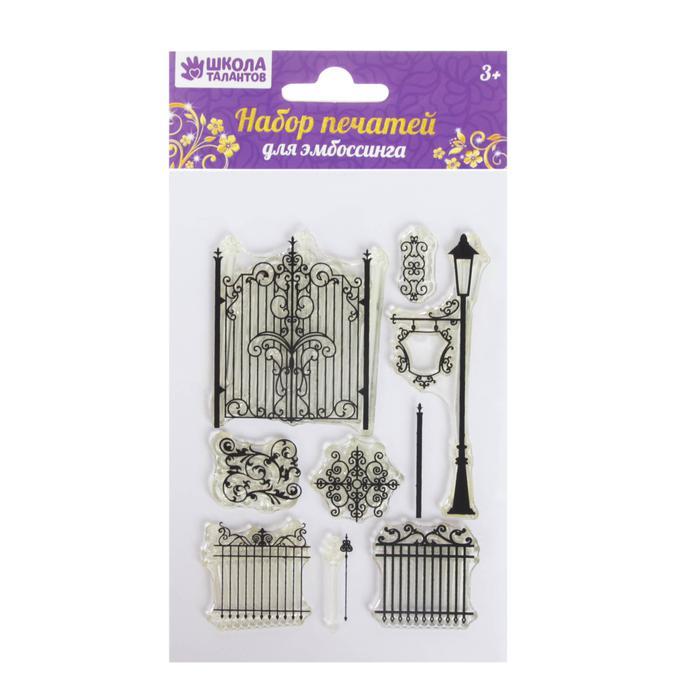 Набор печатей для эмбоссинга №36  2631012 — PalitraMastera