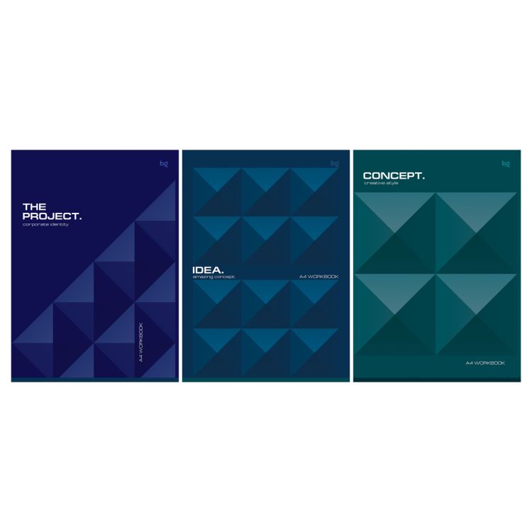 Тетрадь 60л., А4, клетка BG &quot;Monocolor. Corporate identity&quot; — PalitraMastera