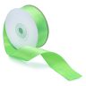 Лента атласная 2,5см*22,86м (085 яркий салат) фото 2 — PalitraMastera