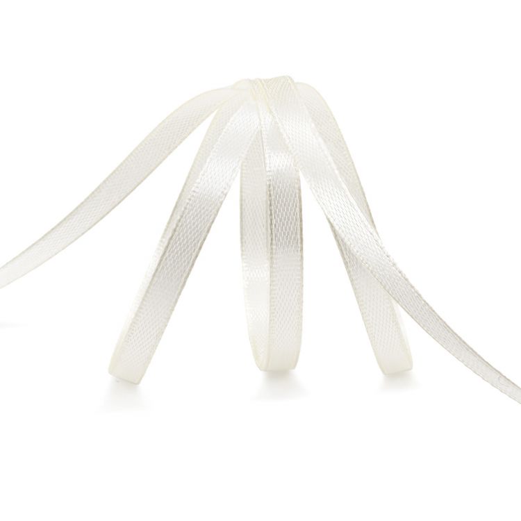 Лента атласная 0,6см*22,86м (047 молочный) — PalitraMastera