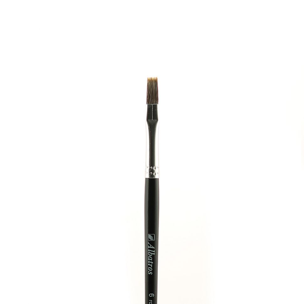 Кисть художественная из горного колонка, пл. №6 фото 1 — PalitraMastera