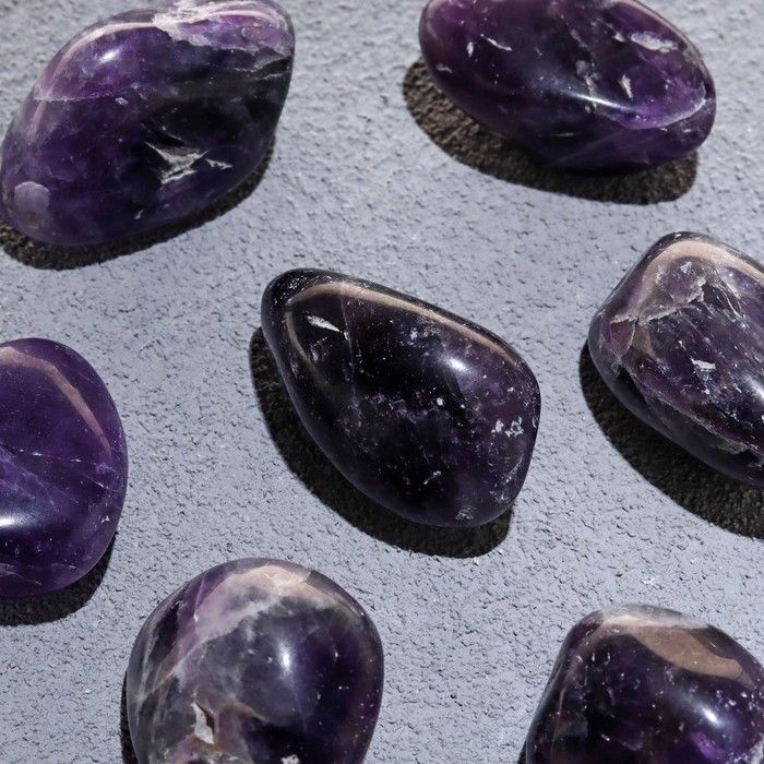 Набор для творчества &quot;Аметист&quot;, галтовка, фракция 2-3 см, 100 г  9269494 — PalitraMastera