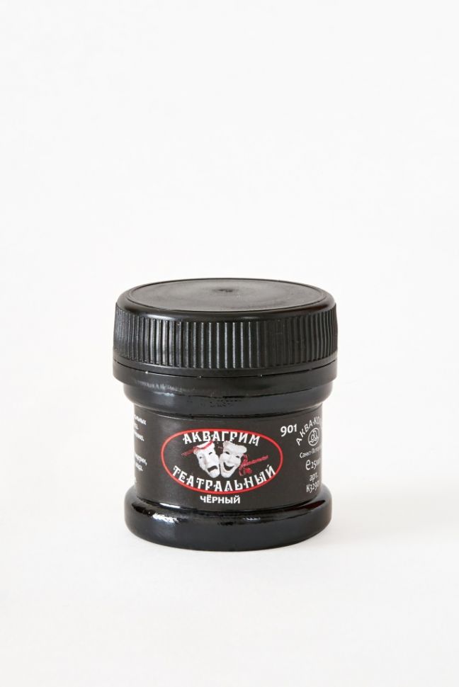Аквагрим театральный 25 мл, чёрный  2306039 фото 1 &mdash; PalitraMastera