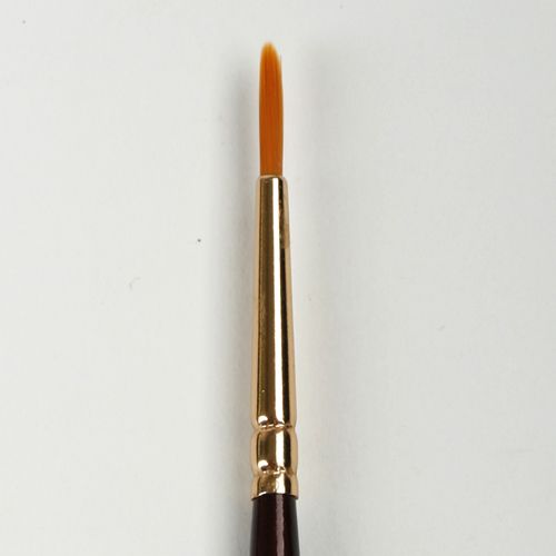 Кисть синтетика &quot;Декола&quot; круглая № 4 (2,6 мм) — PalitraMastera