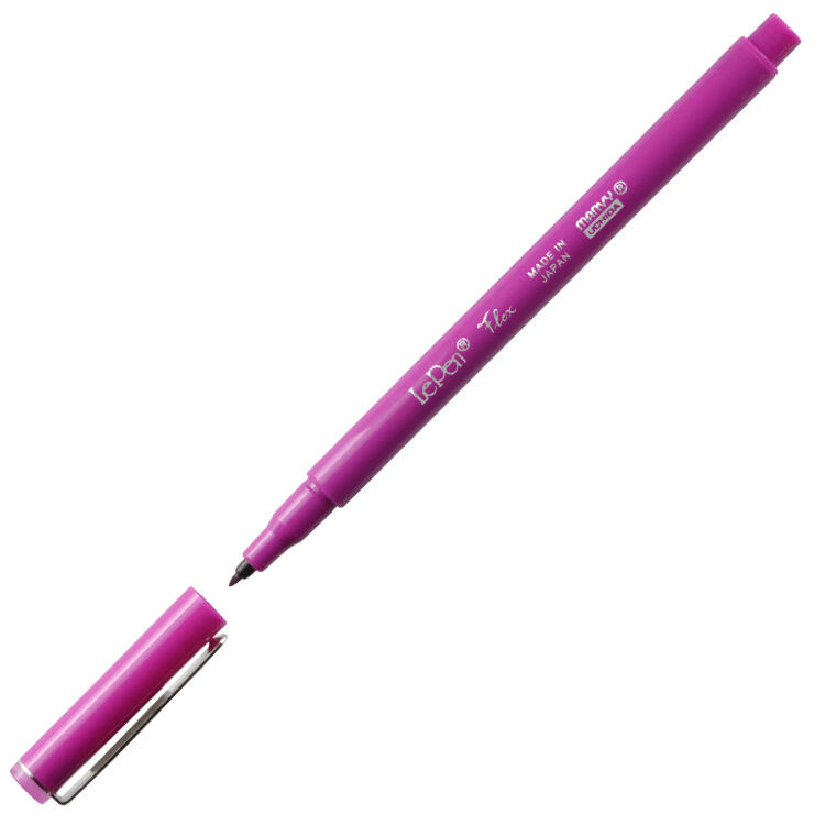 Ручка д/леттеринга и каллиграфии с након. кисть LePen Flex AMETHYST MAR4800/106 /Marvy — PalitraMastera