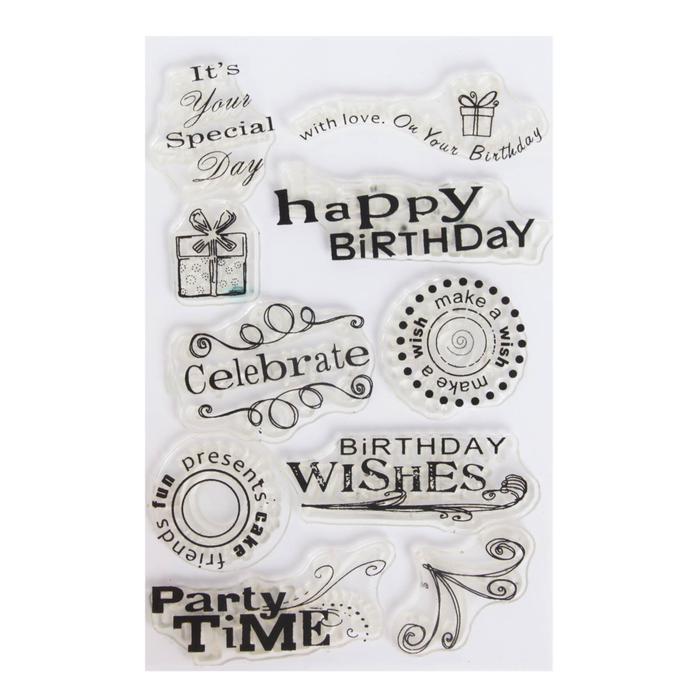 Набор печатей для эмбоссинга №35  2631011 — PalitraMastera