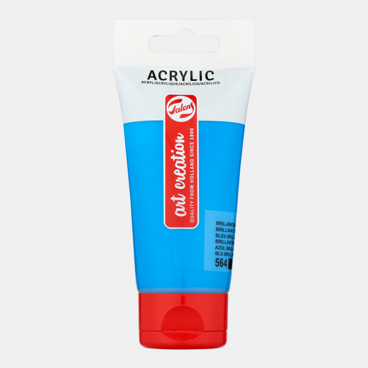 Краска акриловая Art Creation туба 75мл №564 Синий бриллиантовый — PalitraMastera