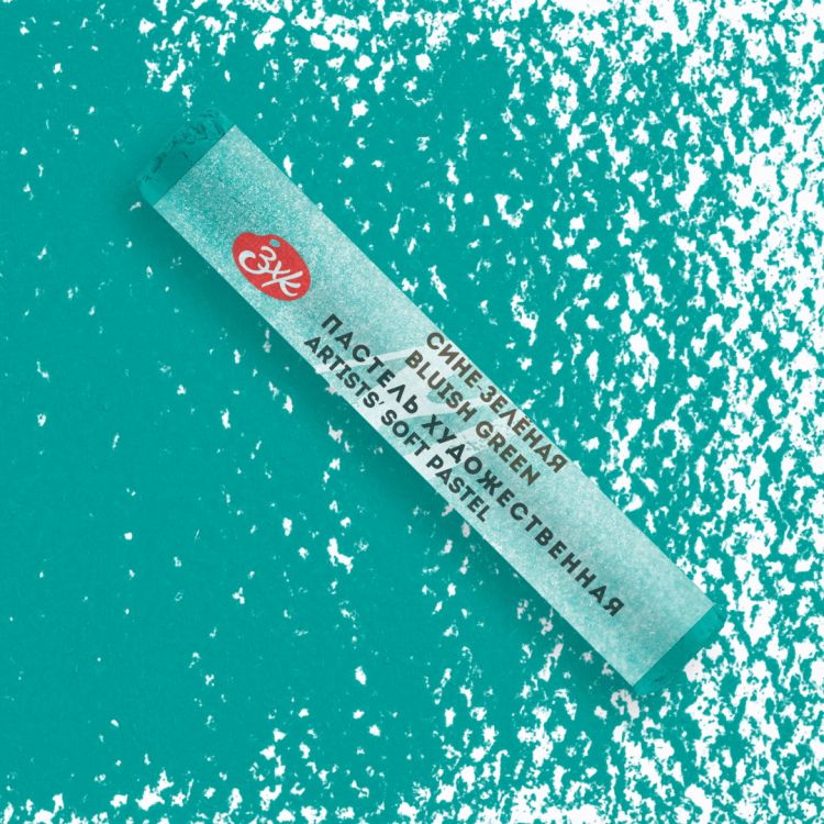 Мастер-Класс художественная пастель Сине-зеленая — PalitraMastera