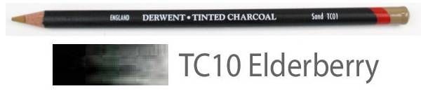 Карандаш угольный тонированный ТС10 /Ягода бузины — PalitraMastera