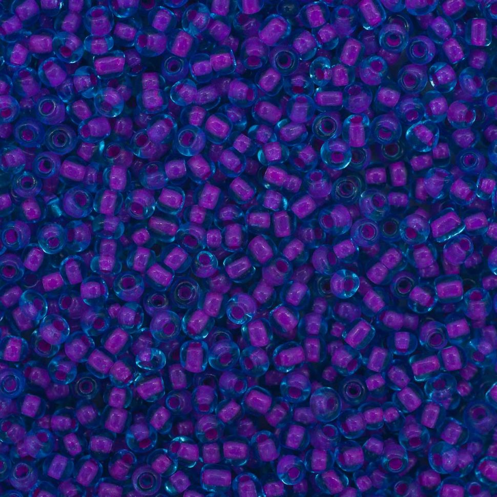Бисер Astra&Craft 11/0, 20г (303 фиолетовый/с цвет. центром) фото 1 — PalitraMastera