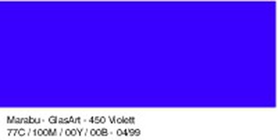 Витражный лак GlasArt, 15 мл, фиолетовый, Marabu фото 1 &mdash; PalitraMastera