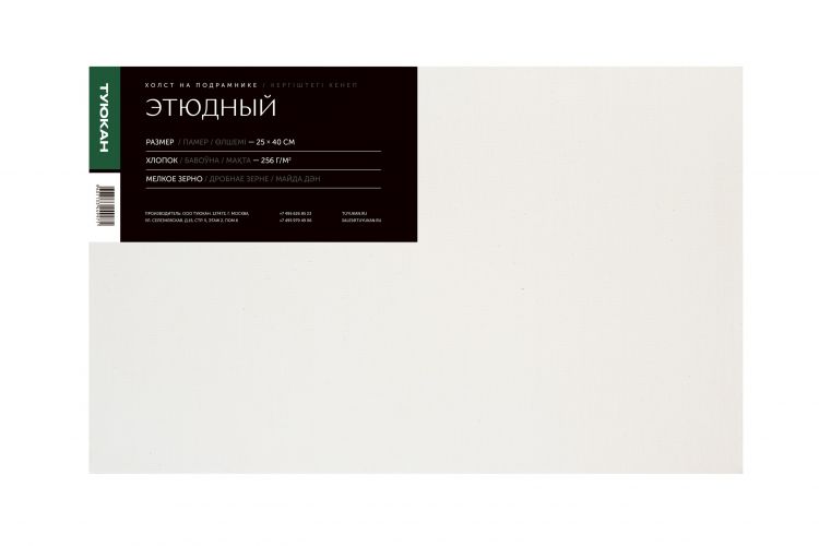 25х40 холст грунтованный этюдный — PalitraMastera