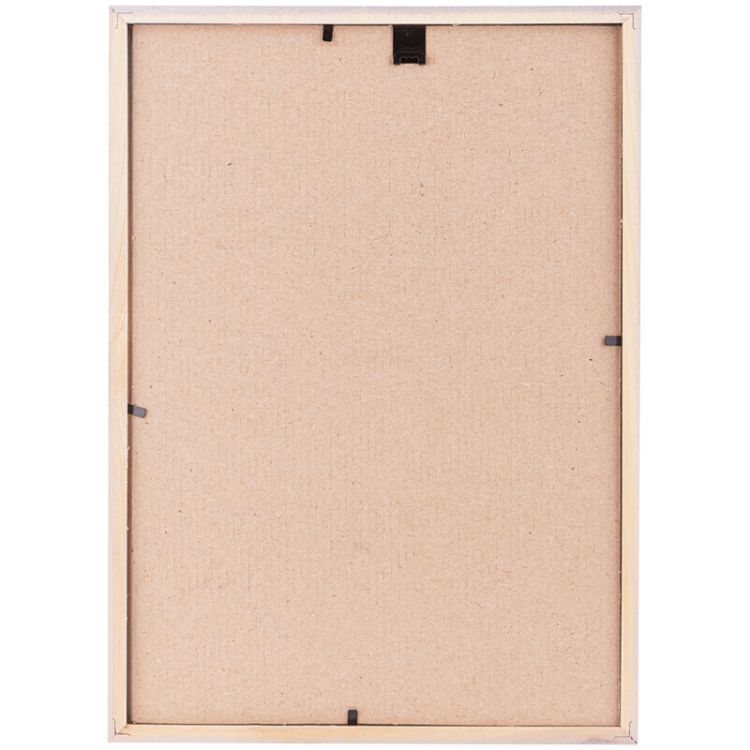 Рамка деревянная 21*30см, OfficeSpace, №5, серебро — PalitraMastera