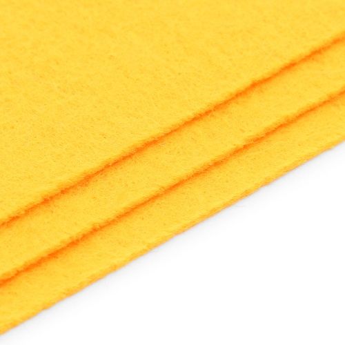 Фетр листовой жесткий, 1.0мм, 20х30см, 1 шт Astra&Craft (AF816 светло-горчичный) фото 1 &mdash; PalitraMastera