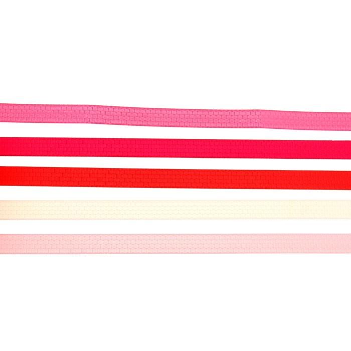 Набор лент для творчества &quot;Розовые соты&quot; 5 лент намотка 1 метр 858328 — PalitraMastera