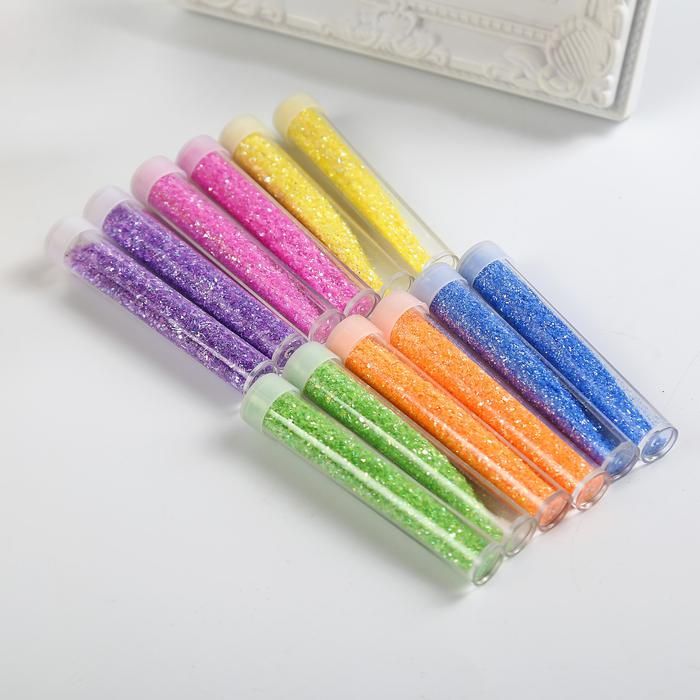 Глиттер  &quot;Блёстки пастель&quot; в тюбике 3 грамма 775242 — PalitraMastera