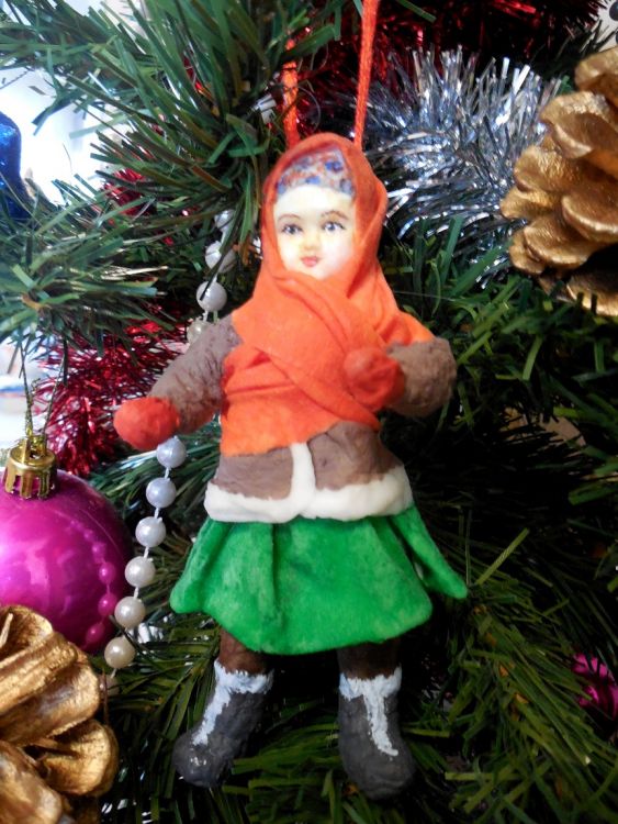 Девочка в платке — PalitraMastera