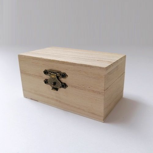 Шкатулка дерево для росписи &quot;Прямоугольная&quot; 5,5х10х6 см  1805089 — PalitraMastera