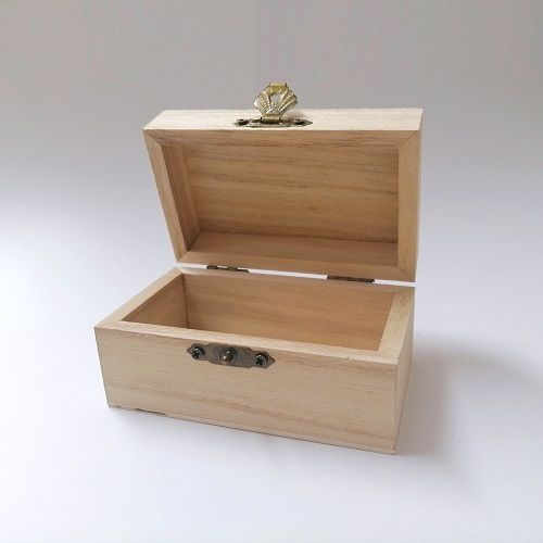 Шкатулка дерево для росписи &quot;Прямоугольная&quot; 5,5х10х6 см  1805089 — PalitraMastera