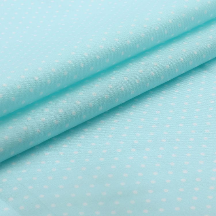 AR1012 Ткань в мелкий рисунок 50*50см, 100% полиэстер (мятный) — PalitraMastera