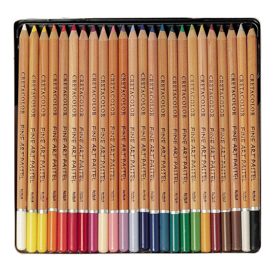 FINE ART PASTEL, набор в металлической коробке, 24 цвета /Creta Color/Австрия фото 1 — PalitraMastera