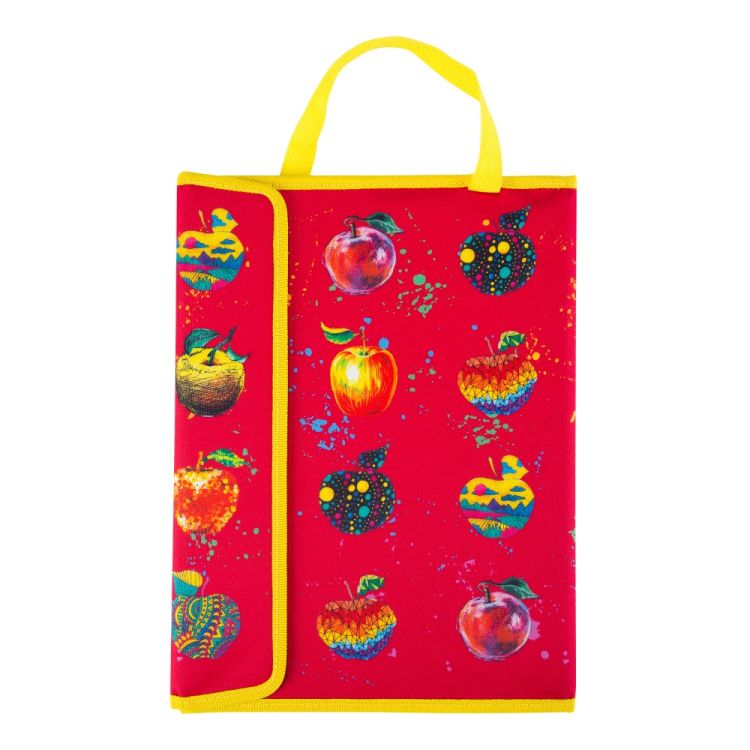 Папка для творчества, Я-Художник!, красная со стикером--- — PalitraMastera