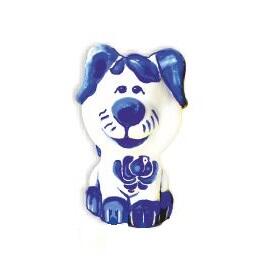 Собачка (гжель) — PalitraMastera