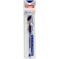 Ручка гелевая &quot;Flair&quot; ACU синяя, пластик — PalitraMastera