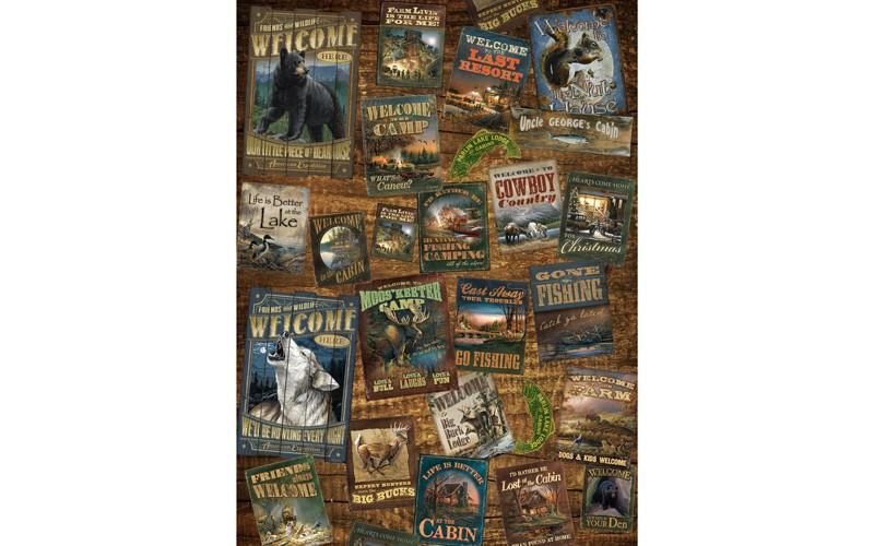 Рисовая бумага для декупажа "Craft Premier", A3, 25г/м, "Заповедник" фото 1 — PalitraMastera