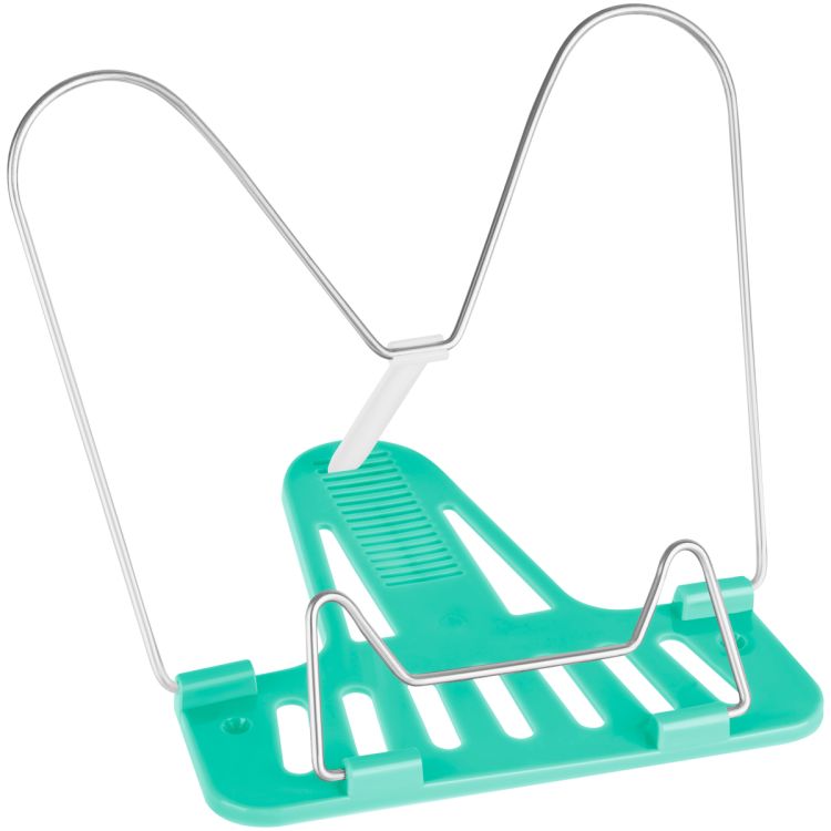 Подставка для книг СТАММ &quot;Премиум&quot;, мятная — PalitraMastera