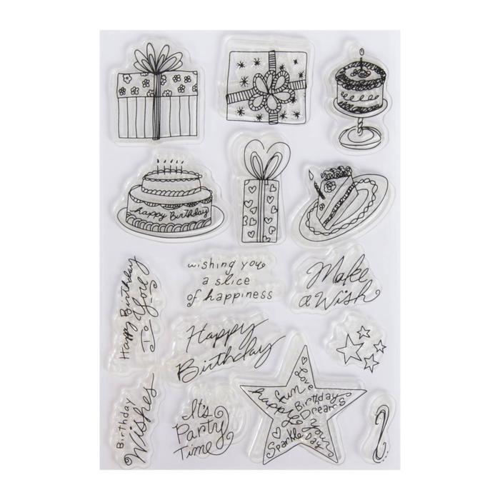 Набор печатей для эмбоссинга №33  2631009 — PalitraMastera