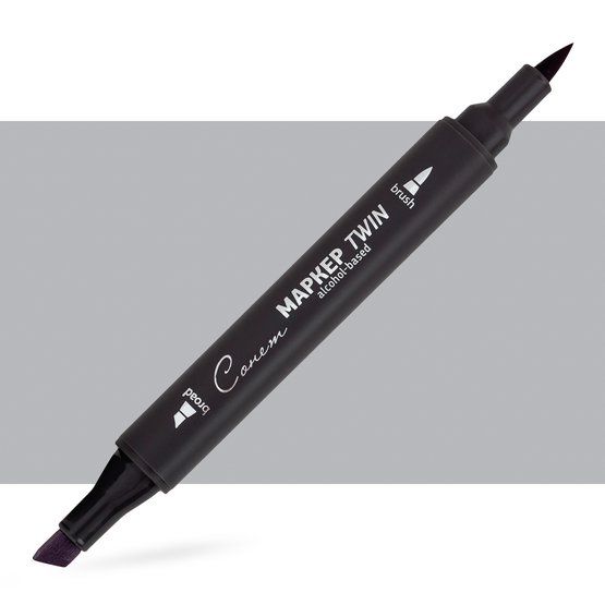 Маркер спиртовой Сонет Twin Brush, холодный серый II 3 &mdash; PalitraMastera