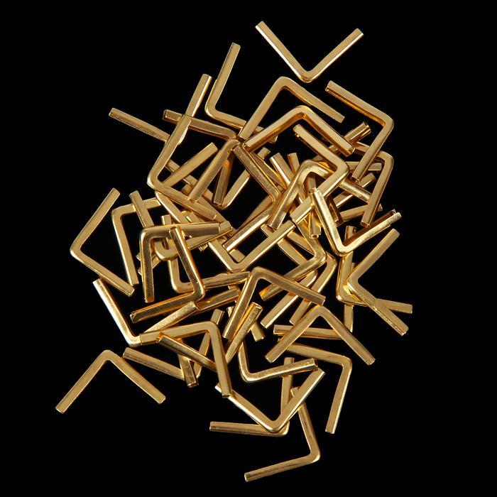 Защитный уголок для альбома металл золото 1,8х2,5х0,4 см  2778390---- — PalitraMastera