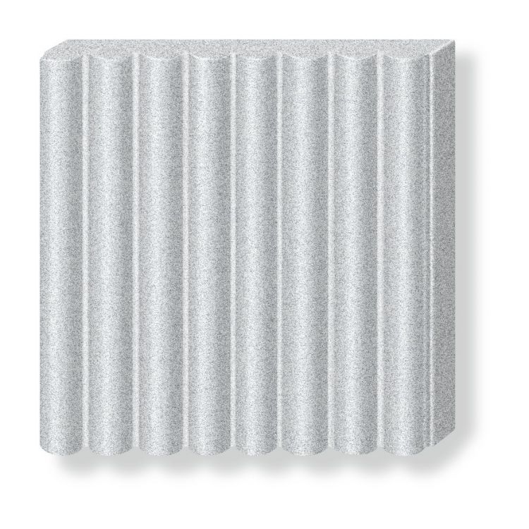 STAEDTLER Пластика (в печке запекаемая масса) Fimo effect 57г, перламутровый светло-серебристый --- — PalitraMastera