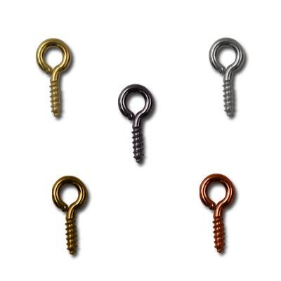 Штифт с резьбой DC-103 10 мм 4 шт №01 под золото Zlatka &mdash; PalitraMastera