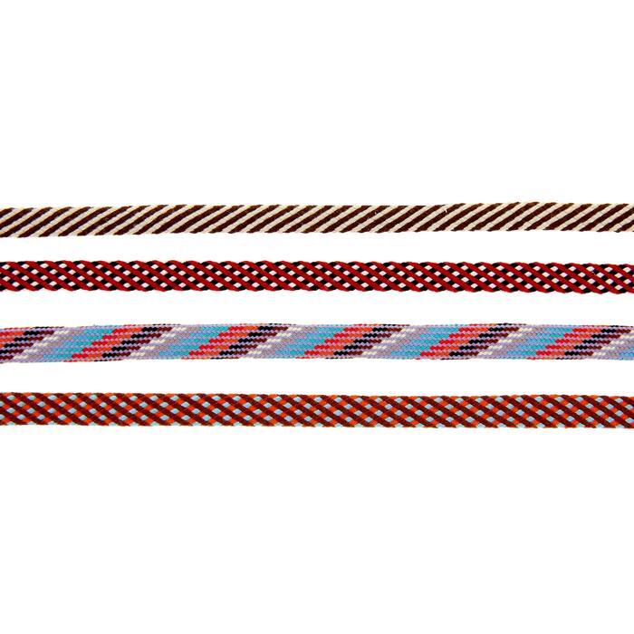 Набор лент для творчества &quot;Плетение&quot; 4 ленты намотка 1 метр 858326 — PalitraMastera