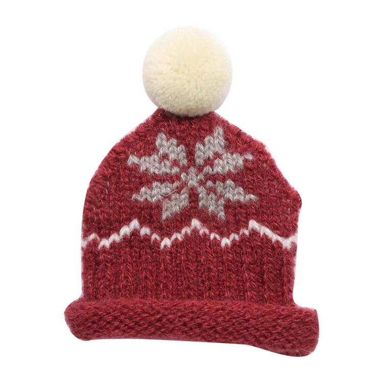 AR082 Шапочка для игрушек, 6*7,5см (бордо) — PalitraMastera