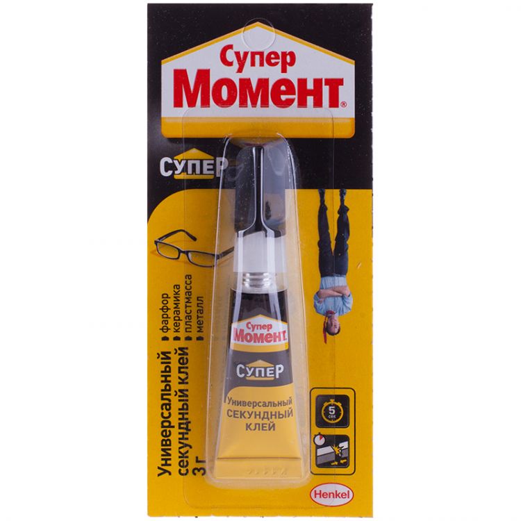 Клей &quot;Момент Супер&quot; 3г., мульти-карта — PalitraMastera