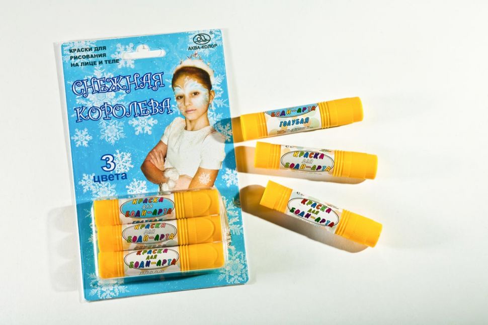 Краски худож. для росписиСнежн.королева наб3цв.бли фото 1 &mdash; PalitraMastera