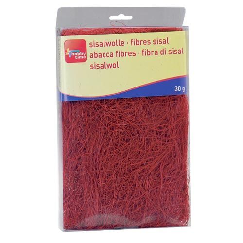63807005 Сизаль, 30г, красный фото 1 — PalitraMastera