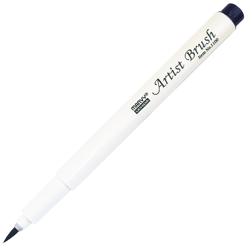 Маркер-кисть, акварельные чернила на водной основе Violet MAR1100/8 /Marvy фото 1 &mdash; PalitraMastera
