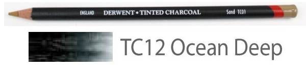 Карандаш угольный тонированный ТС12 /Глубокий океан фото 1 &mdash; PalitraMastera