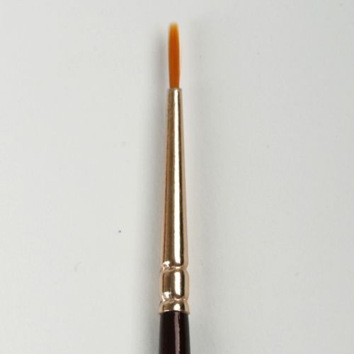 Кисть синтетика &quot;Декола&quot; круглая № 1 (1,5 мм) — PalitraMastera