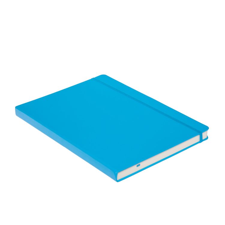 Блокнот для зарисовок Sketchmarker 140г/кв.м 21*29.7см 80л твердая обложка Синий Карибский — PalitraMastera