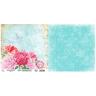 Бумага для скрапбукинга двусторонняя Цветочная симфония "Пионы" 160 гр/м2 фото 2 — PalitraMastera