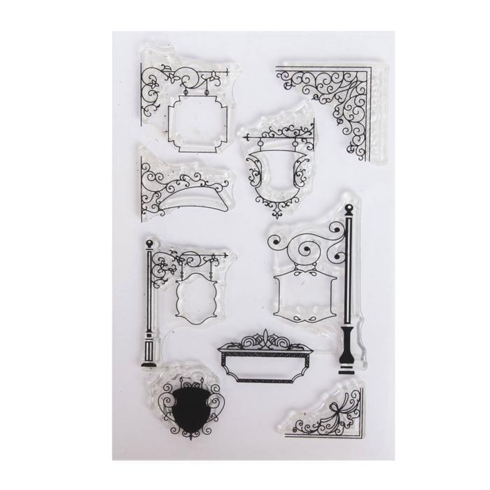 Набор печатей для эмбоссинга №30  2631006 — PalitraMastera