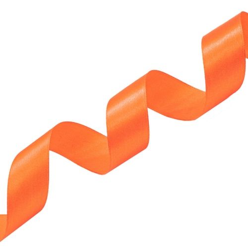 Лента атласная 2,5см*22,86м (044 оранжевый) — PalitraMastera