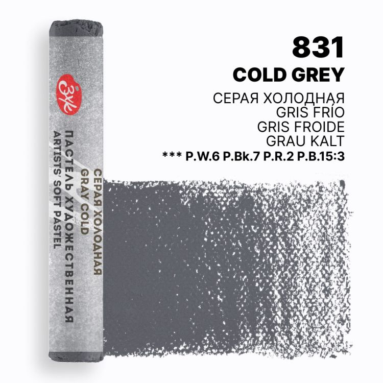 Мастер-Класс художественная пастель Серая холодная — PalitraMastera