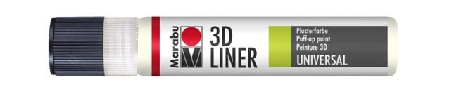 Marabu Контур объемный 3 Liner, 25 мл, светящийся в темноте фото 1 &mdash; PalitraMastera