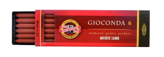 Сепия коричнево-красная Gioconda,  L=120мм., R=5,6мм, 1ШТ. KOH-I-NOOR — PalitraMastera